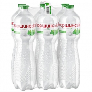 Water delivery Kharkiv — Упаковка минеральной природной столовой слабогазированной воды "Моршинская" 1,5 л х 6 бутылок_1